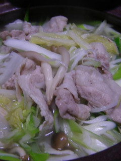 豚バラでお野菜たっぷり鍋-レシピのメイン写真