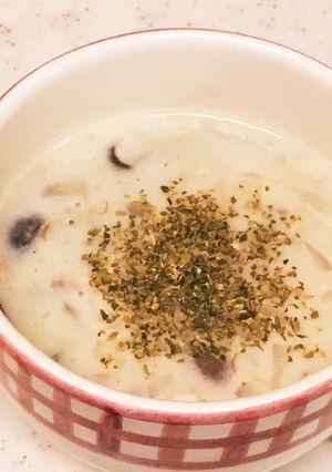 濃厚★干しキノコのクリームスープ-レシピのメイン写真