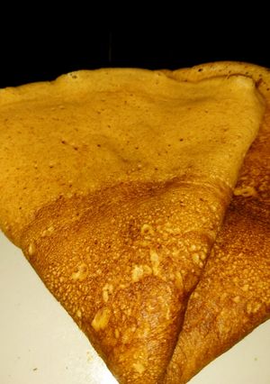 オレンジなパンケーキ-レシピのメイン写真