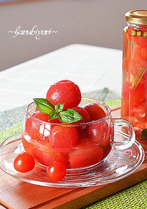 ミニトマトのスイートピクルス♪-レシピのメイン写真