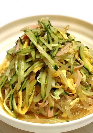 子供も食べやすい優しい味春雨の中華サラダ-レシピのメイン写真