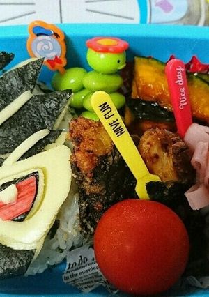 仮面ライダーキャラ弁-レシピのメイン写真