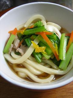 お野菜たっぷり肉うどん♪-レシピのメイン写真