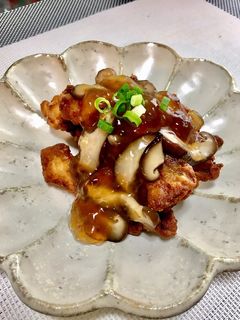 鱈の唐揚げ きのこ餡かけ-レシピのメイン写真