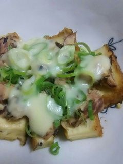 厚揚げとサバ缶のチーズ焼き-レシピのメイン写真