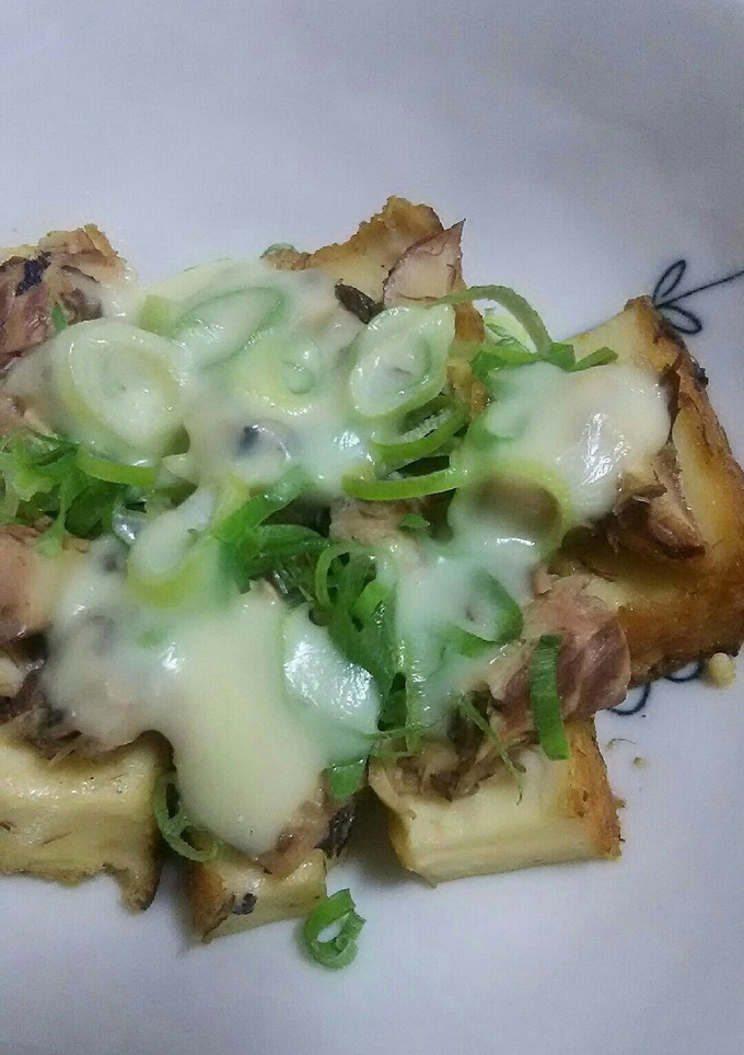 厚揚げとサバ缶のチーズ焼き-レシピのメイン写真