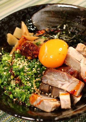 油そば♪簡単こってり専門店の絶品味！-レシピのメイン写真