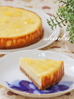 生クリーム不使用*ベイクドチーズケーキ-レシピのメイン写真