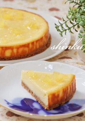 生クリーム不使用＊ベイクドチーズケーキ-レシピのメイン写真
