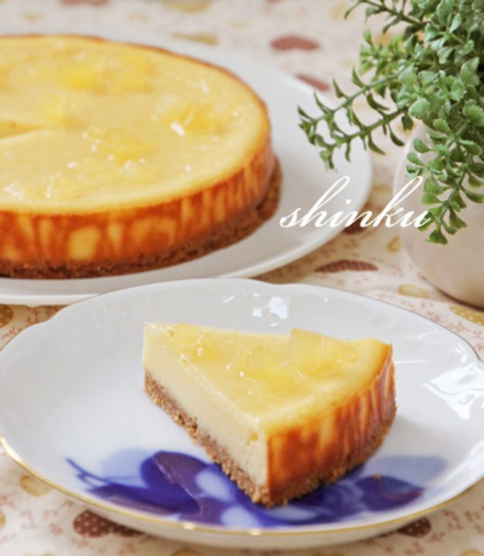 生クリーム不使用*ベイクドチーズケーキ-レシピのメイン写真