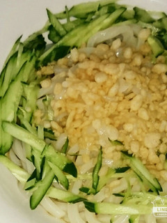 楽チン♪冷やしたぬきうどん(-^艸^-)-レシピのメイン写真