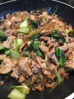 チンゲン菜の麻婆春雨-レシピのメイン写真