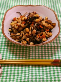 モリモリ食べれる常備菜!ひじきの五目煮豆-レシピのメイン写真