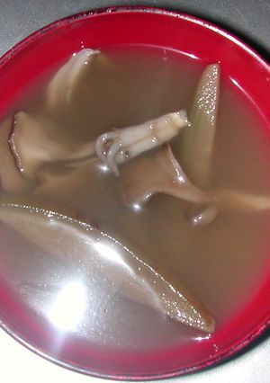 舞茸＆ナスの味噌汁-レシピのメイン写真