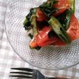 もう一品に♪トマトとワカメのサラダ