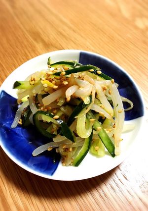 油っぽくない！もやしときゅうりのナムル-レシピのメイン写真