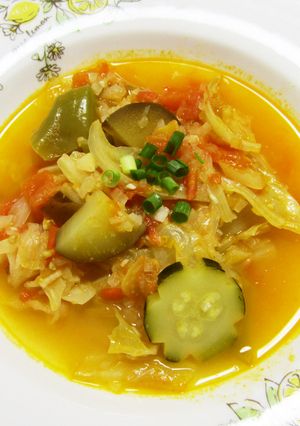 夏野菜のクミンスープ-レシピのメイン写真
