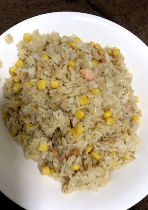 鮭とコーンのバター醤油炒飯-レシピのメイン写真