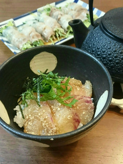簡単☆ゴマだれ鯛茶漬け-レシピのメイン写真