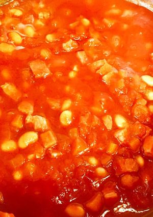 ベーコンビーンズ-レシピのメイン写真