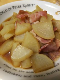 大根とベーコンの煮物-レシピのメイン写真