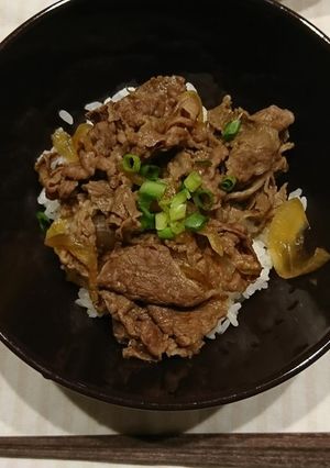 簡単！牛丼-レシピのメイン写真