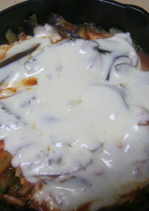 ナスとゴーヤのトマトソース煮-レシピのメイン写真