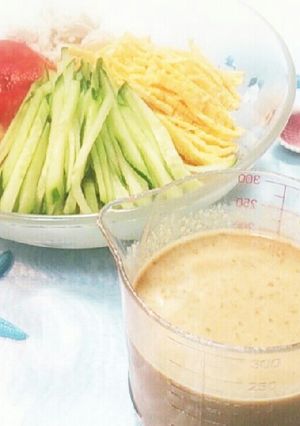 手作りしよう ☆冷やし中華のごまだれ☆-レシピのメイン写真