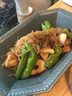 ししとうとちくわと糸こんにゃくの炒め物-レシピのメイン写真
