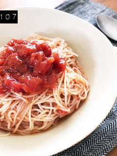 トマト缶で♡簡単シンプルなトマトそうめん-レシピのメイン写真