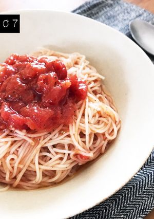 トマト缶で♡簡単シンプルなトマトそうめん-レシピのメイン写真