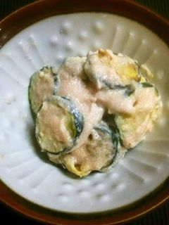 簡単!ズッキーニDEタラコチーズ和え♪-レシピのメイン写真