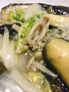 絶対においしい!茄子と白菜のあんかけ-レシピのメイン写真