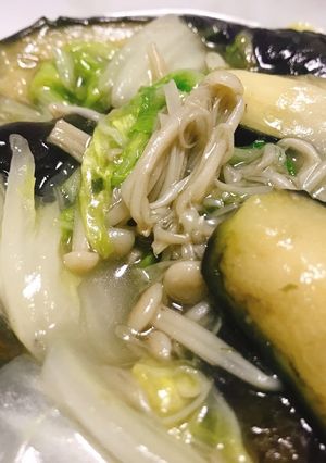 絶対においしい！茄子と白菜のあんかけ-レシピのメイン写真