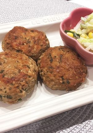 作り置きに便利!ヘルシーな豆腐入りつくね-レシピのメイン写真