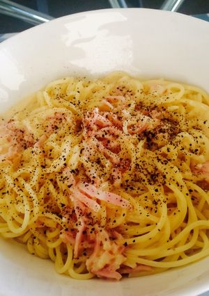 あっさりカルボナーラ-レシピのメイン写真