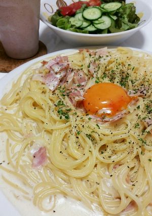 簡単クリーミーなカルボナーラ☆-レシピのメイン写真