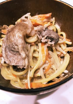 スープ無し！夏向き！とんこつ焼きラーメン-レシピのメイン写真