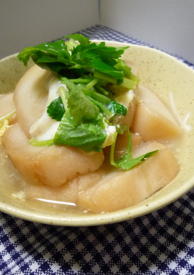 お麩の卵とじ-レシピのメイン写真