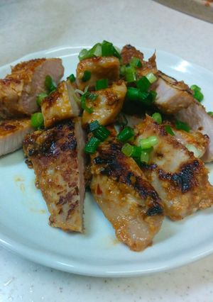 豚肉の味噌漬け焼き柚子胡椒風味-レシピのメイン写真