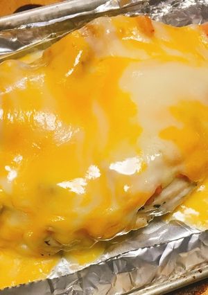 【糖質制限】チキンの明太チーズ焼き-レシピのメイン写真
