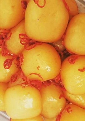 ピリ辛唐辛子玉こんにゃく-レシピのメイン写真