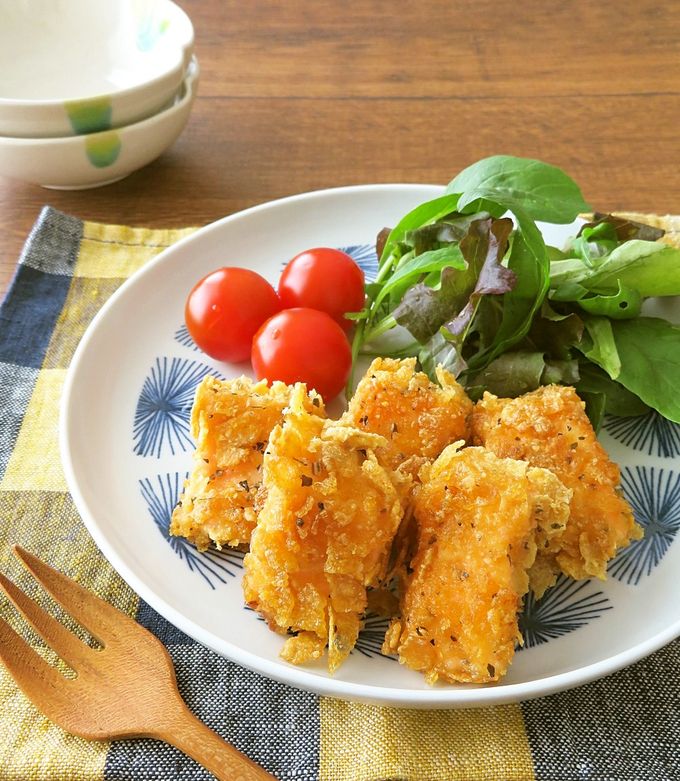 大人気☆鮭のバジルチーズフレーク♪-レシピのメイン写真