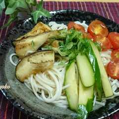 รูปของ ひんやり簡単マリネの☆楽チンぶっかけ素麺