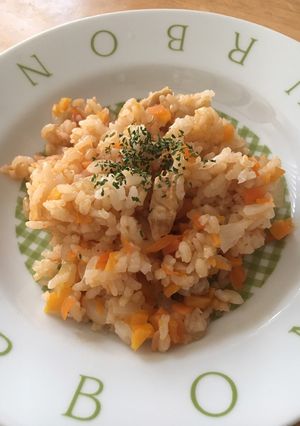 夏休みに!炊飯器で簡単チキンライス-レシピのメイン写真