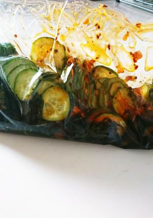 【食べるラー油】胡瓜と青紫蘇の漬物-レシピのメイン写真