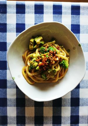 簡単★アボカド納豆キムチの焼きうどん★-レシピのメイン写真
