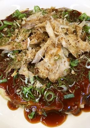 まいたけとれんこんのお好み焼-レシピのメイン写真