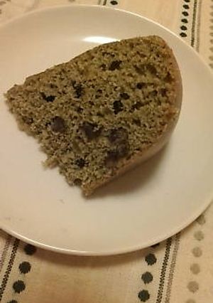 炊飯器で☆甘納豆入り抹茶ケーキ-レシピのメイン写真