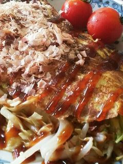 キャベツとコンビーフのオムレツ-レシピのメイン写真